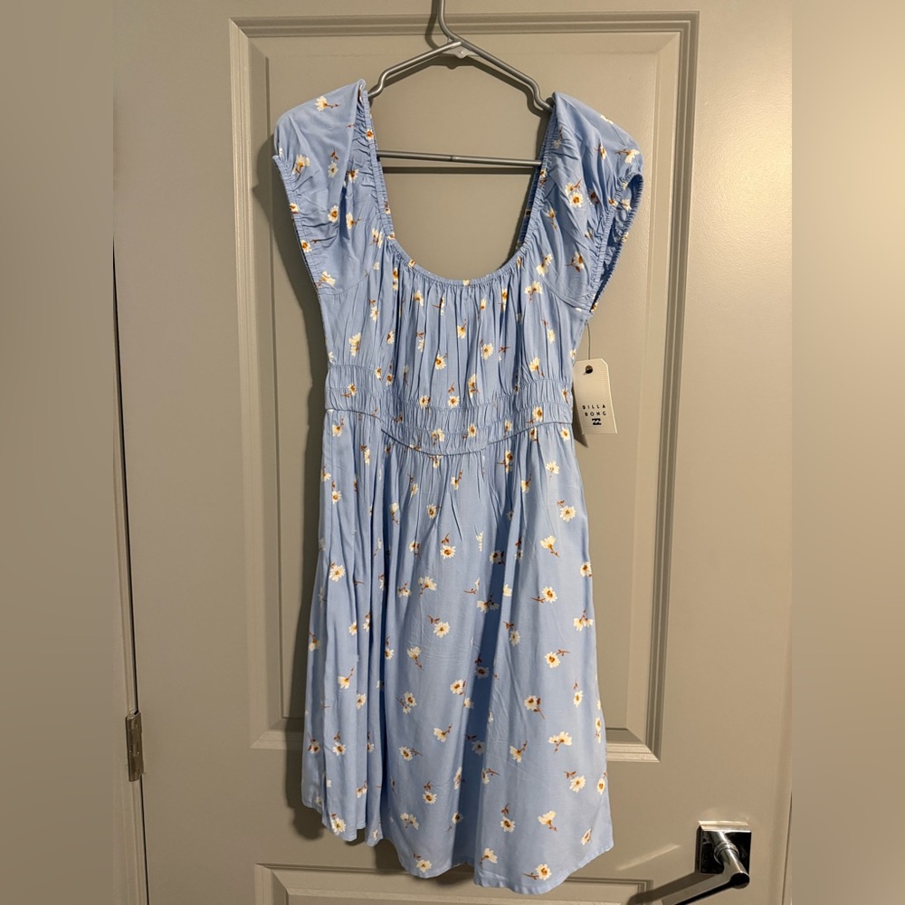 Billabong Light Blue Wildflower Dress